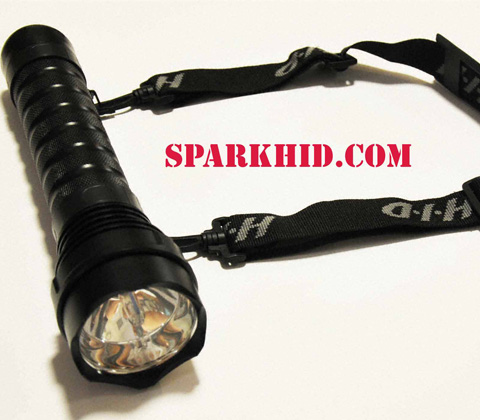 502 HID Xenon Flashlight 3200lm 35w 4400mah